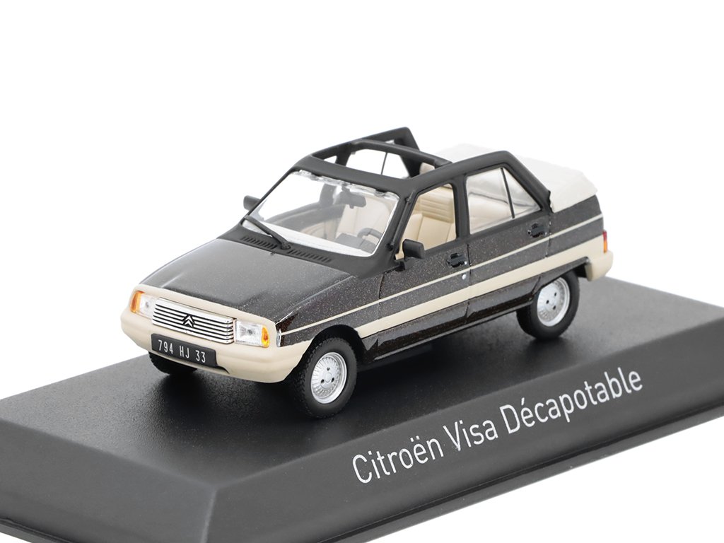 Citroen Visa Decapotable 1984 1:43 - NOREV Citroen Visa Decapotable 1984 - kovový model auta