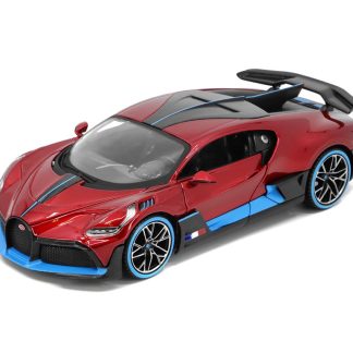 Bugatti Divo 2018 červená metalíza 1:24 - Maisto Bugatti Divo 2018 1/24 - kovový model auta