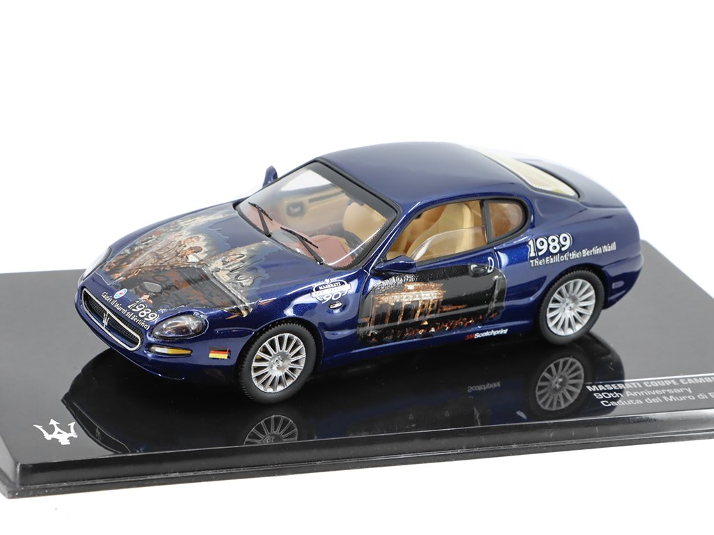 Maserati Coupe Cambiocorsa 2002 - 90th Aniversary 1989 1:43 - IXO Models Maserati Coupe Cambiocorsa 2002 - kovový model