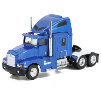 Kenworth T 600 modrý 1:87 - Brekina Kenworth T600 - sběratelský model 1/87