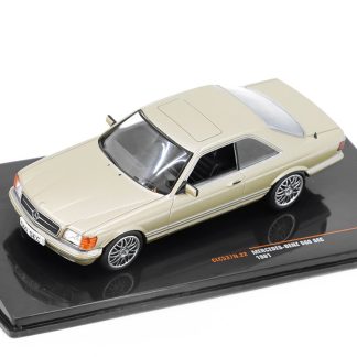 Mercedes 560 SEC 1981 1:43 - IXO Models BAZAROVÉ ZBOŽÍ Mercedes-Benz 560 SEC C126 1981 - kovový model auta