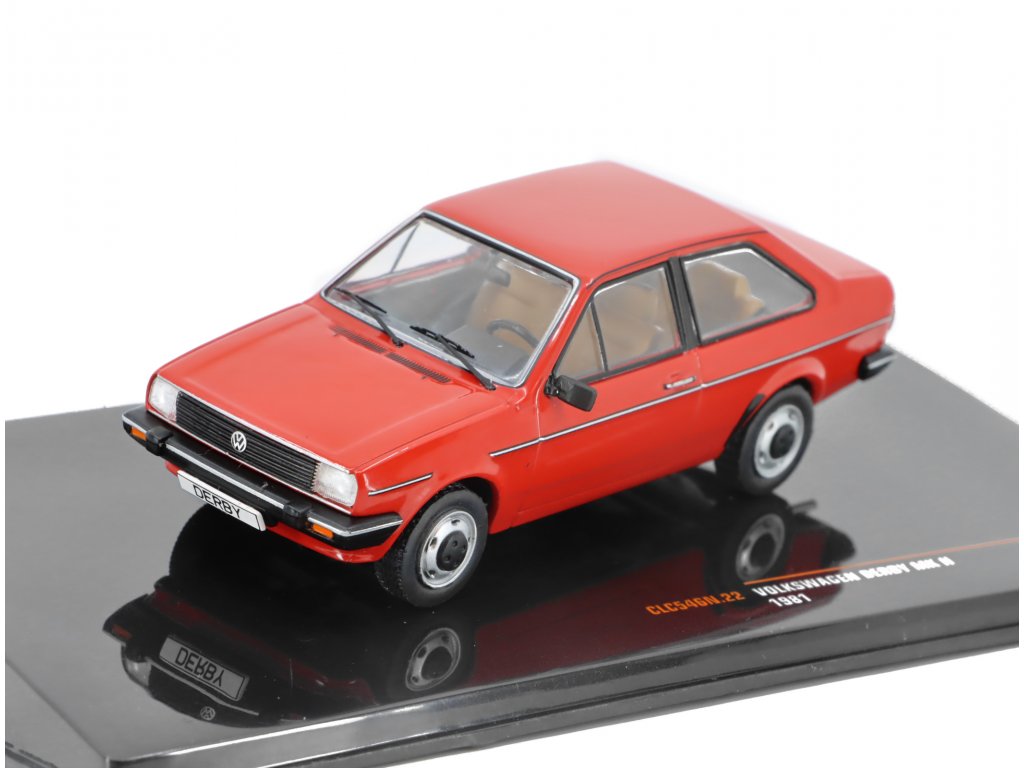 Volkswagen Derby MK II 1981 1:43 - IXO Models VW Derby MK II - kovový model auta