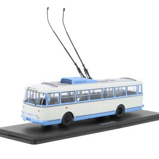 Škoda 9TR trolejbus modrá / bílá 1:43 - SSM BAZAROVÉ ZBOŽÍ Skoda 9 TR - kovový model