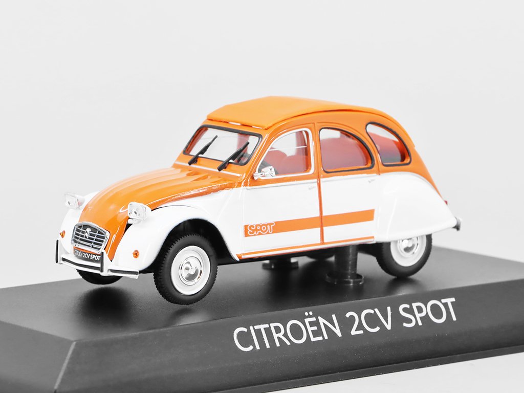 Citroen 2CV Spot 1976 1:43 - NOREV Citroen 2 CV Spot - kovový model auta