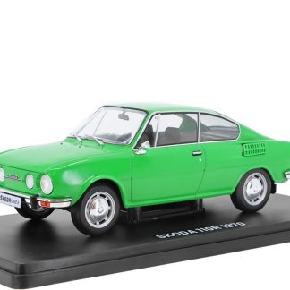 Škoda 110R 1970 1:24 - časopis Nezapomenutelné auta #70 s modelem Škoda 110 R 1970 - kovový model auta