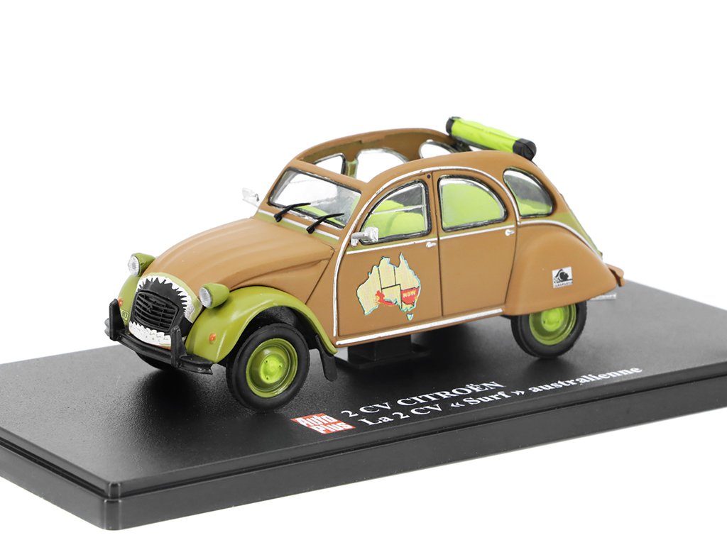 Citroen 2CV SURF Australienne 1:43 - AutoPlus časopis s modelem BAZAROVÉ ZBOŽÍ Citroen 2 CV Australienne - model auta 1/43