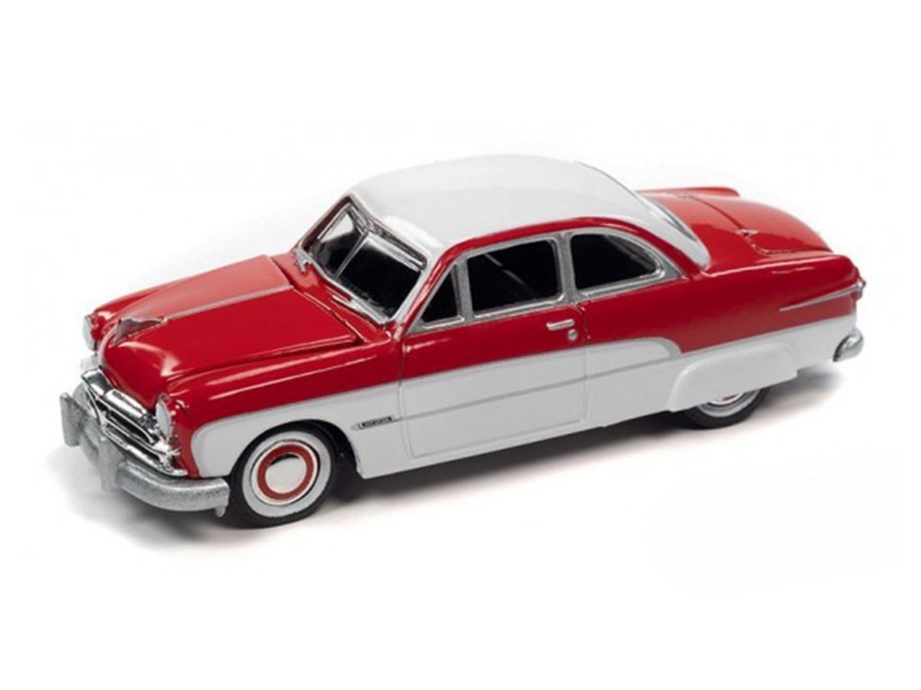Ford Coupe 1950 1:64 - Racing Champions Ford Coupe - kovový model auta 1/64