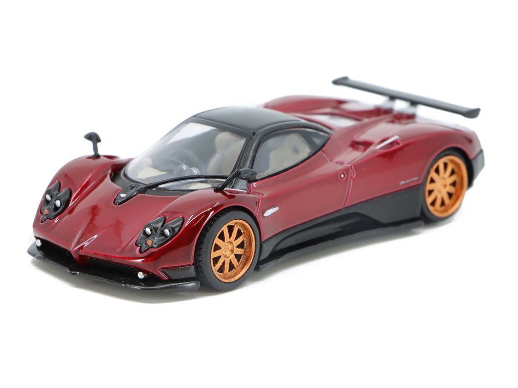 Pagani Zonda F RHD 1:64 - MiniGT Pagani Zonda F Right Hand Drive - kovový model auta 1/64