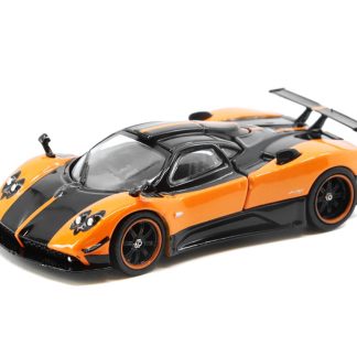 Pagani Zonda Cinque Arancio Saint Tropez 1:64 - TARMAC Models Pagani Zonda Cinque - kovový model auta