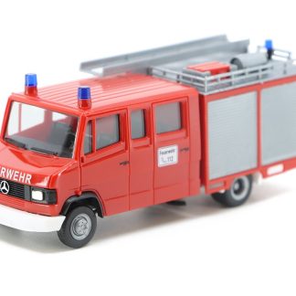 Mercedes-Benz T2 LF8 Hasičský Sbor 1:87 - Herpa Mercedes T 2 LF 8 Fire Department - sběratelský model hasičského vozu 1/87