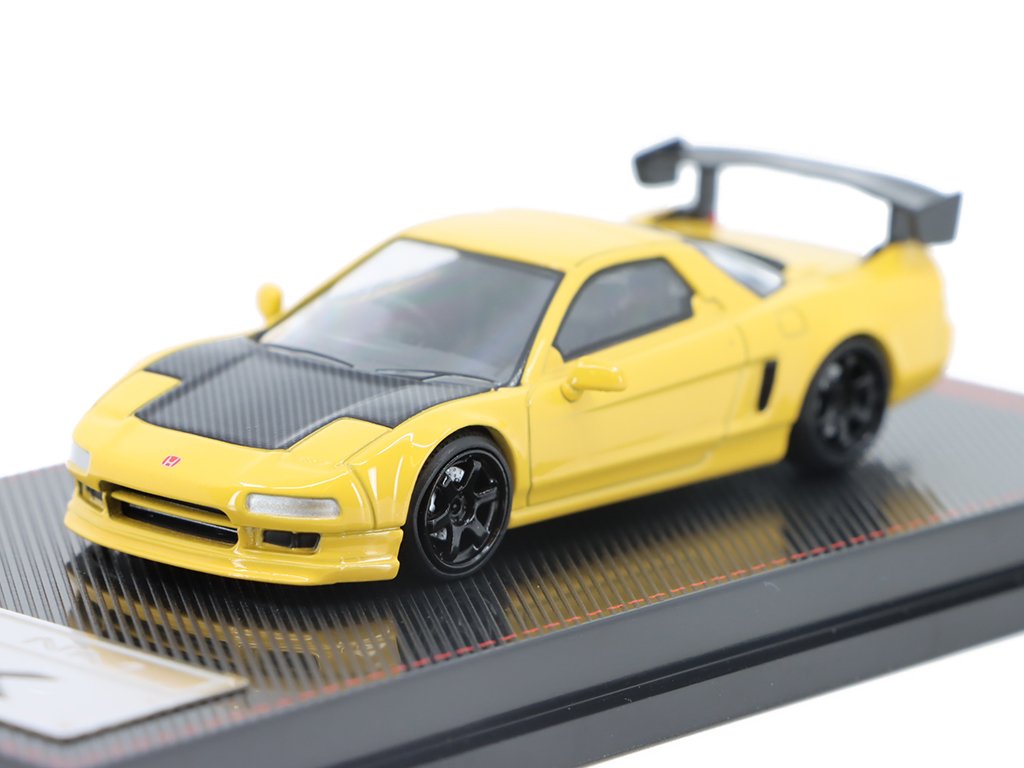 Honda NSX NA1 žlutá 1:64 - Ignition Model Honda NSX NA 1 - kovový model auta 1/64