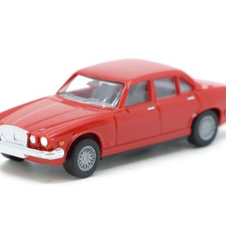 Jaguar XJ 06 červený 1:87 - Herpa Jaguar XJ6 - model auta 1/87