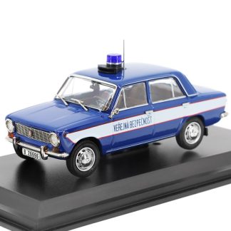 LADA 1300 VB Veřejná Bezpečnost modrá 1:43 - EVR-mini Žiguli VAZ-2101 LADA-1300 VB - kovová model auta