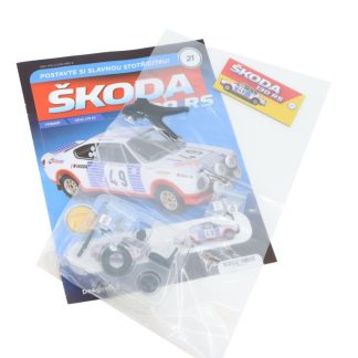 Škoda 130 RS 1:8 - časopis #21 se stavebnicí Škoda 130 RS 1:8 - časopis #21 se stavebnicí