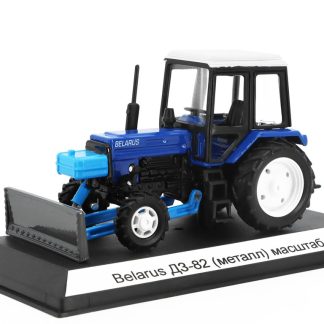 DZ-82 Belarus modrý 1:43 - kovový model traktoru DZ 82 - kovový model traktoru
