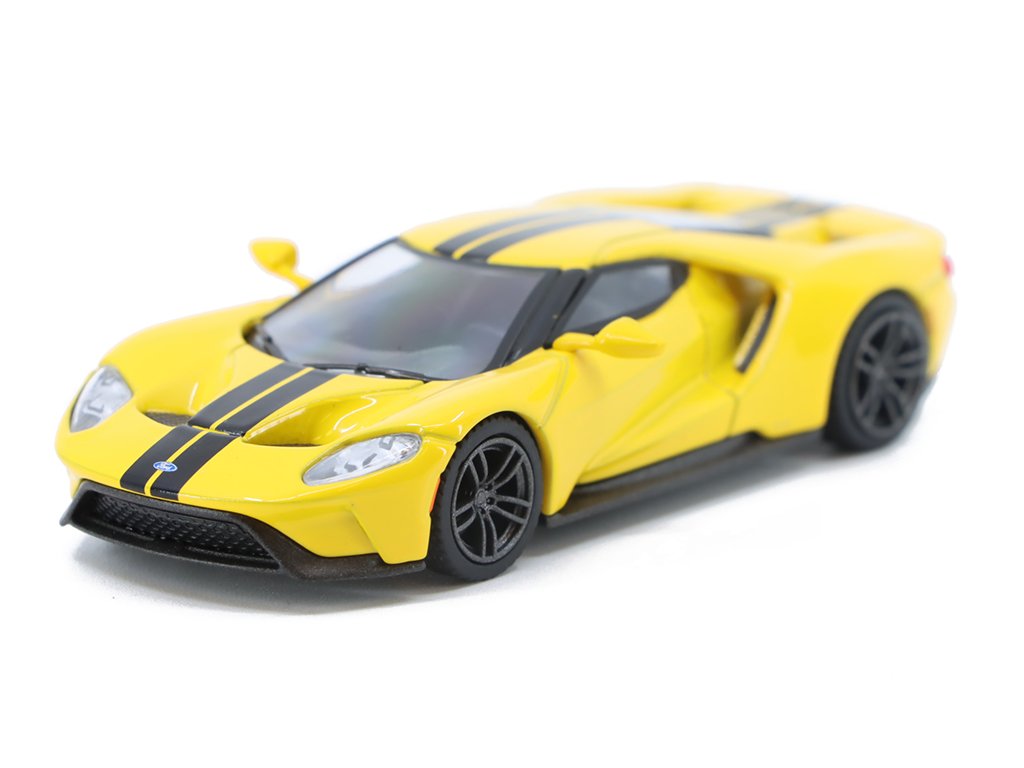Ford GT LHD 1:64 - MiniGT Ford GT Left Hand Drive - kovový model auta 1/64