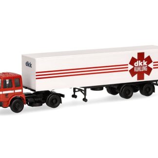 Roman Diesel s přívěsem DKK Kühlung 1:87 - Herpa Roman Diesel - sběratelské auto 1/87