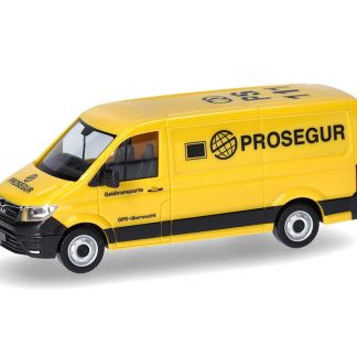 MAN TGE FD Prosegur 1:87 - Herpa MAN TGE FD Prosegur - sběratelské auto 1/87