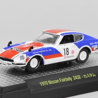 Nissan Fairlady Z432 #18 1970 1:64 - M2 Machines Nissan Fairlady Z432 1970 - kovový model auta
