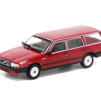 Volvo 740GL 1986 červená 1:87 - MAXICHAMPS Volvo 740 GL 1986 - kovový model auta