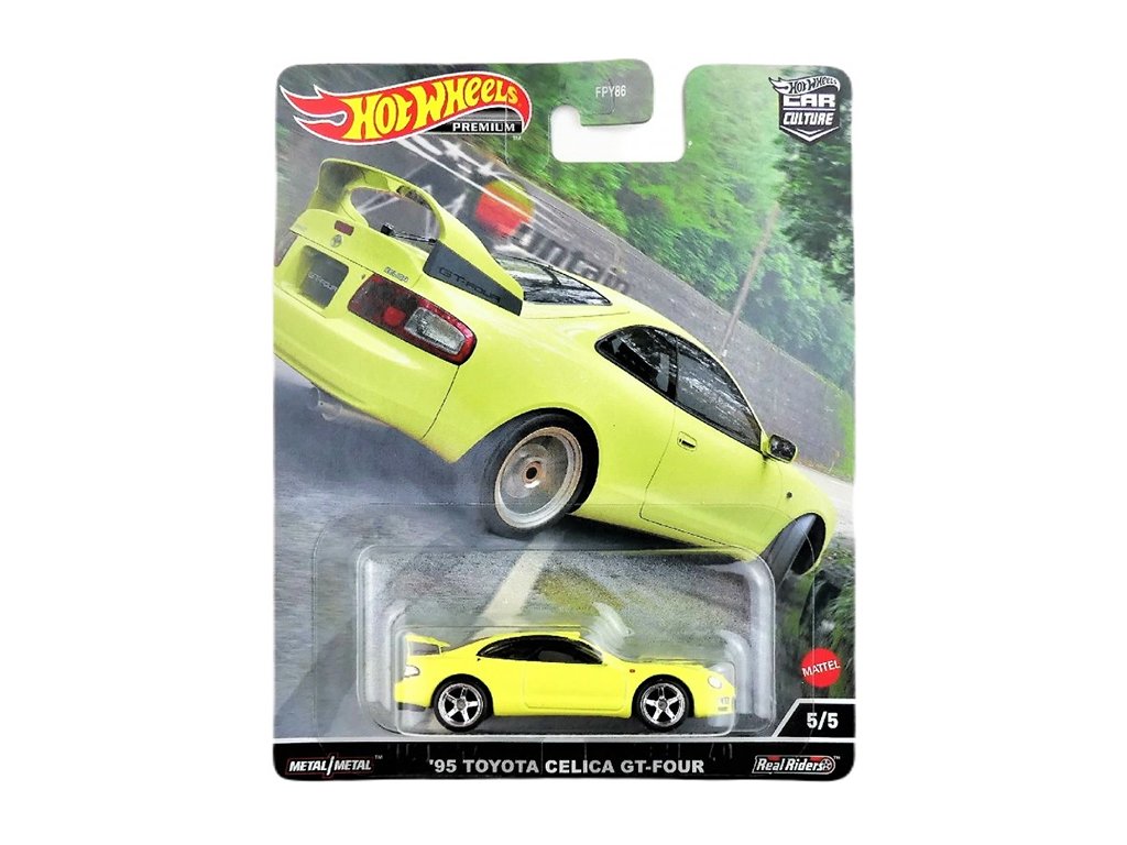 Toyota Celica GT-Four 1995 1:64 - Hot Wheels Toyota Celica GTFour - model auta 1/64