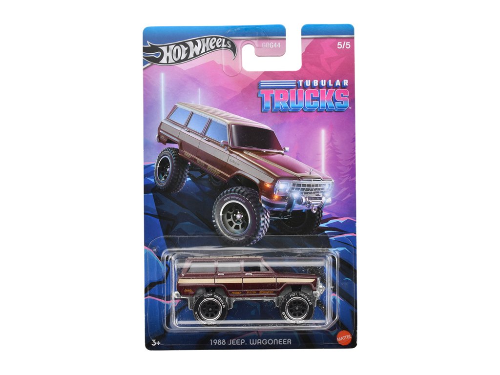 Jeep Wagoneer 1988 1:64 - Hot Wheels Jeep Wagoneer - model auta 1/64