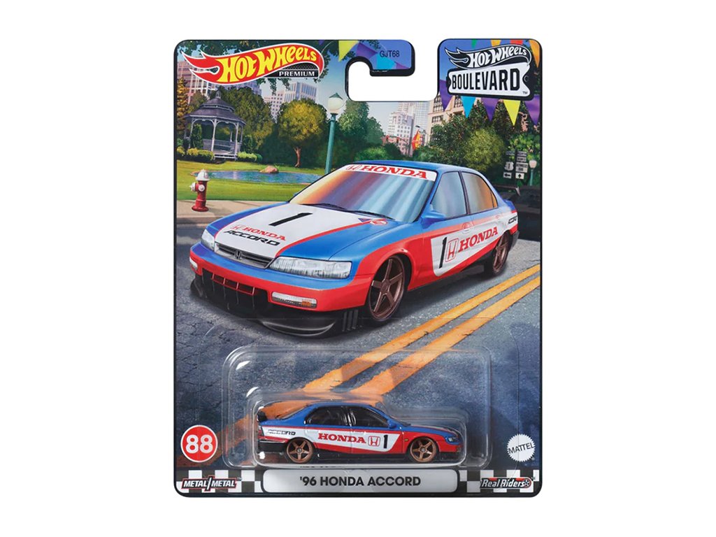 Honda Accord #1 1996 1:64 - Hot Wheels Honda Acccord No. 1 - model auta 1/64