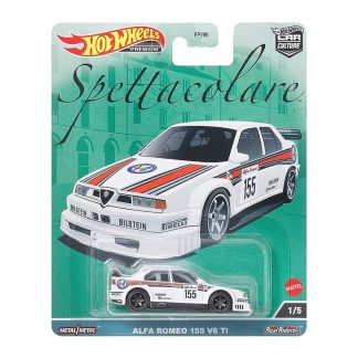 Alfa Romeo #155 V6 Ti 1:64 - Hot Wheels Alfa-Romeo No.155 V 6 TI - model auta 1/64