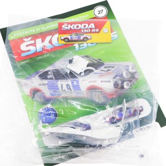 Škoda 130 RS 1:8 - časopis #27 se stavebnicí Škoda 130 RS 1:8 - časopis #27 se stavebnicí