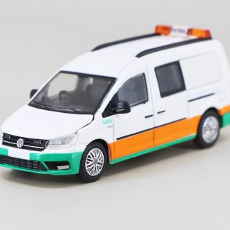Volkswagen Caddy Bus Maintenance Car 1:64 - Era Car VW Caddy Caddy - kovový model auta 1/64