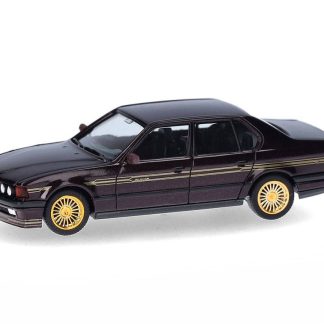 BMW Alpina B11 3.5 fialová 1:87 - Herpa BMW Alpina B 11 - model auta 1/87