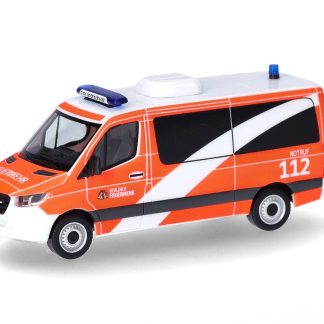 Mercedes-Benz Sprinter '18 Fire Brigade Berlin / Berliner Feuerwehr / Hasiči 1:87 - Herpa Mercedes Sprinter Hasiči Berlin - sběratelský model 1/87