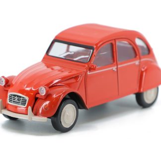 Citroen 2CV Jet-Car červený 1:43 - NOREV Citroen 2 CV JetCar - kovový model auta 1/43