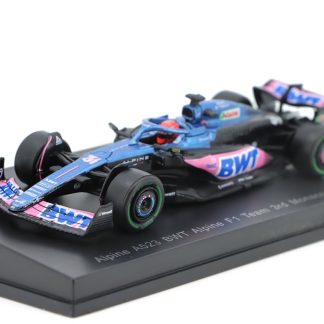 Alpine A523 #31 BWT Alpine F1 Team 3rd Monaco GP 2023 1:64 - Spark Model Alpine A 523 No.31 BWT Alpine F1 Team - kovový model auta 1/64