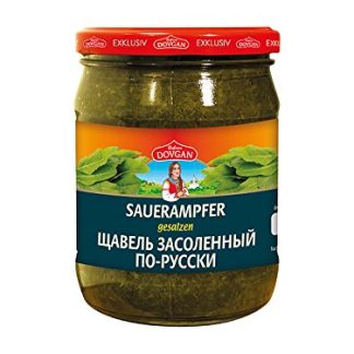 Dovgan Sorrel, salted, 480 g