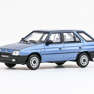 Škoda Forman 1993 Modrá Metalíza 1:43 - Abrex Škoda Forman 1993 - kovový model auta