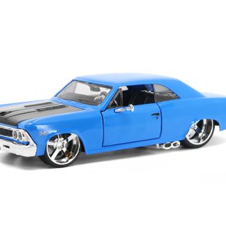 Chevrolet Chevelle SS 396 1966 modrý 1:24 - Maisto Chevrolet Chevelle SS396 - kovový model auta