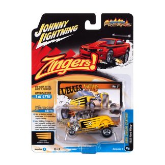 Ford Hiboy #3 1932 1:64 - Johnny Lightning Ford Hiboy No. 3 - sběratelský model autá 1/64