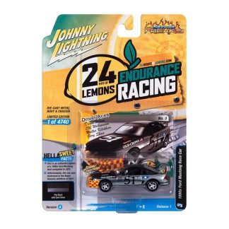 Ford Mustang Race Car #51 1990s 1:64 - Johnny Lightning Ford Mustang Race Car No. 51 - sběratelský model autá 1/64