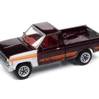 Ford Ranger 1984 červený 1:64 - Johnny Lightning Ford Ranger - sběratelský model autá 1/64