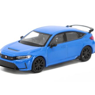 Honda Civic Type R 2023 modrá RHD 1:64 - MiniGT Honda Civic Type-R - kovový model auta 1/64