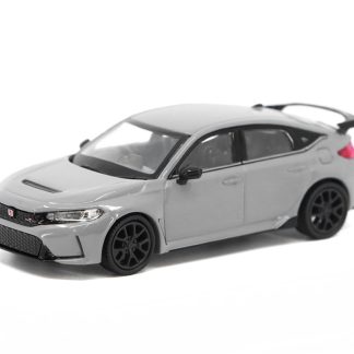 Honda Civic Type R 2023 RHD šedá 1:64 - MiniGT Honda Civic Type-R - kovový model auta 1/64