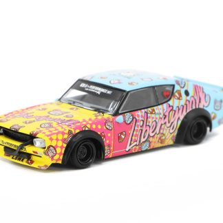 Nissan Skyline Kenmeri Liberty Walk LBWK RHD 1:64 - MiniGT Nissan Skyline Kenmeri Liberty Walk LBWK Right Hand Drive - kovový model auta 1/64