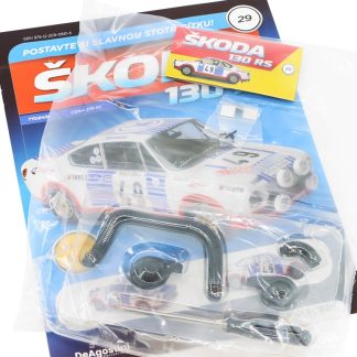 Škoda 130 RS 1:8 - časopis #29 se stavebnicí Škoda 130 RS 1:8 - časopis #29 se stavebnicí