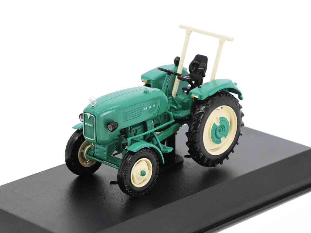 MAN 4 L1 1960 1:43 - Hachette Traktory časopis s modelem #96 MAN 4 L1 - kovový model traktoru