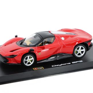 Ferrari Daytona SP3 2022 červená 1:43 - Bburago Ferrari Daytona SP-3 - kovový model auta