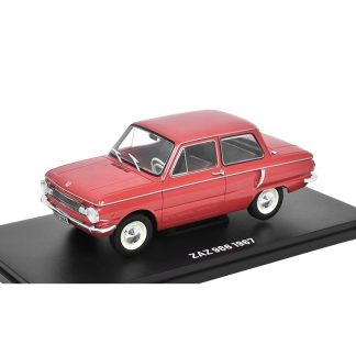 ZAZ 966 1967 1:24 - časopis Nezapomenutelné auta #43 s modelem BAZAROVÉ ZBOŽÍ ZAZ 966 1967 - kovový model auta