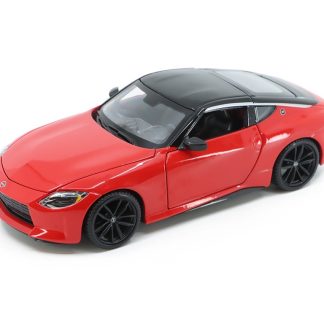 Nissan 400Z červená 2023 1:24 - Maisto Nissan 400-Z - kovový model auta 1/24