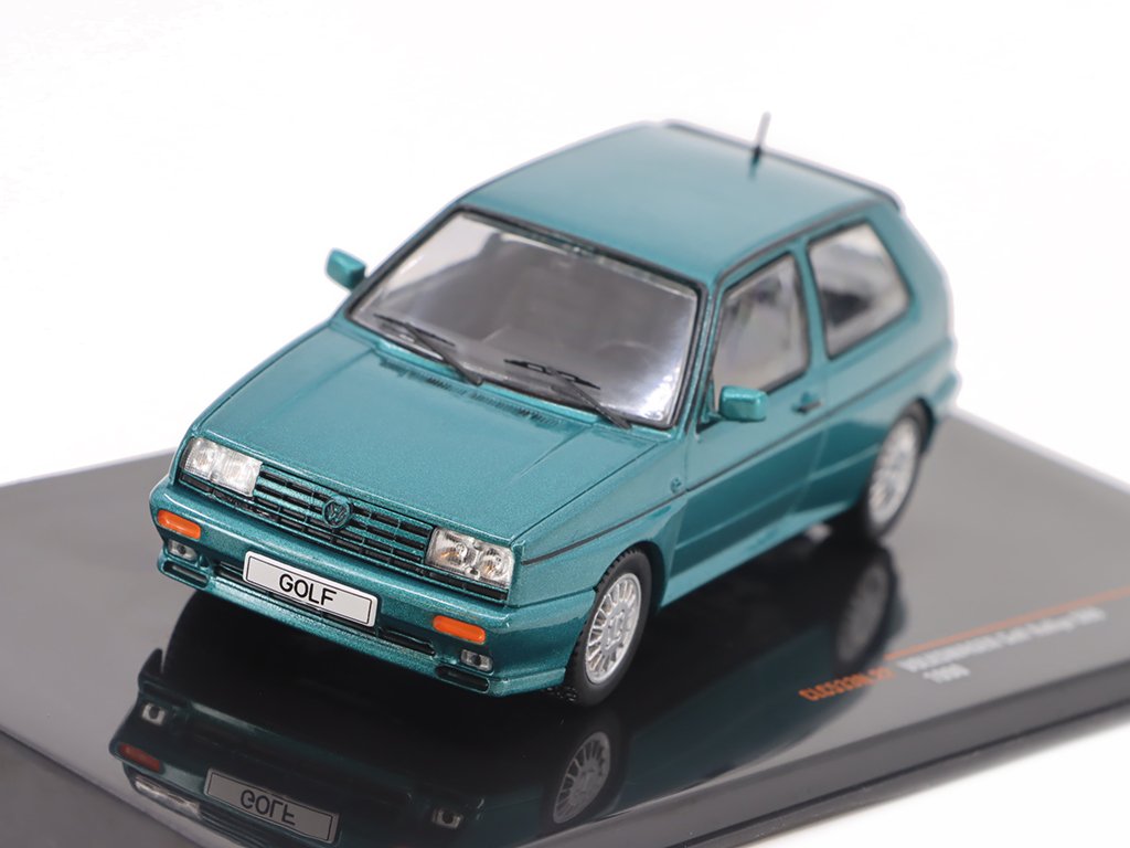 Volkswagen Golf Rallye G60 1990 1:43 - IXO Models VW Golf Rallye G-60 - kovový model auta 1/43