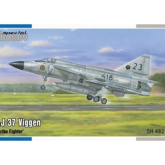 AJ-37 Viggen Strike Fighter 1:48 - Special Hobby AJ37 Viggen Strike Fighter - stavebnice Special Hobby 1/48